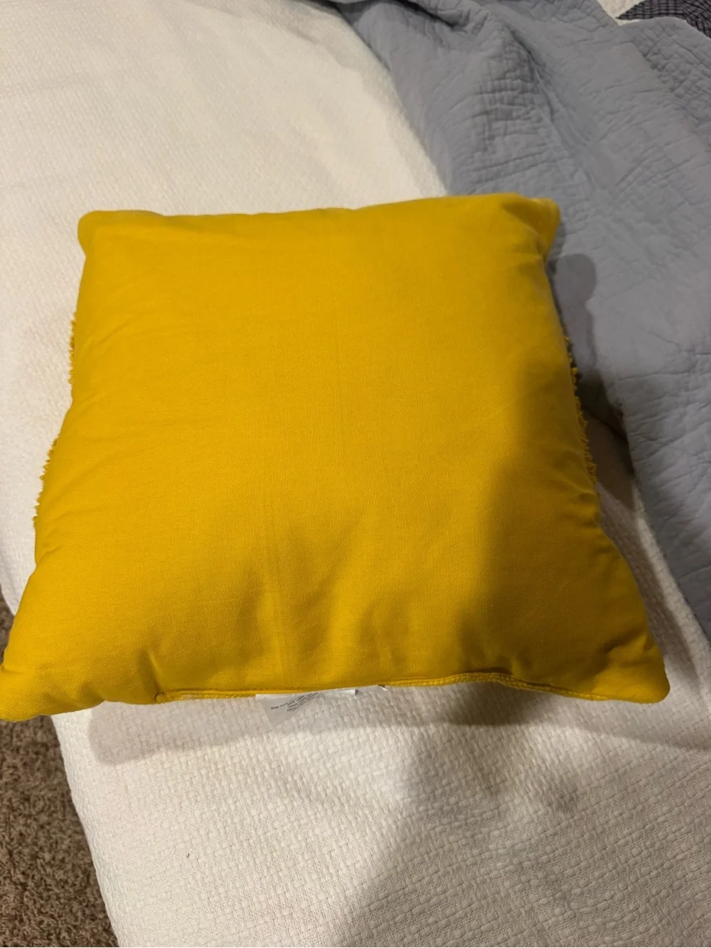 Target Summer Wheat Yellow Textured Accent Pillow